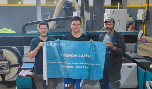 LX6020LDT 6000W激光切管機(jī)客戶(hù)使用情況