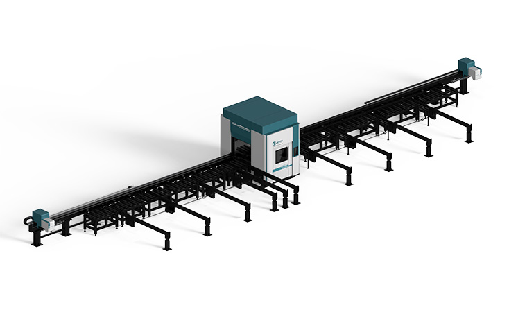 LX650FBHGA 標(biāo)準(zhǔn) H 型材切割加工激光切割機(jī)